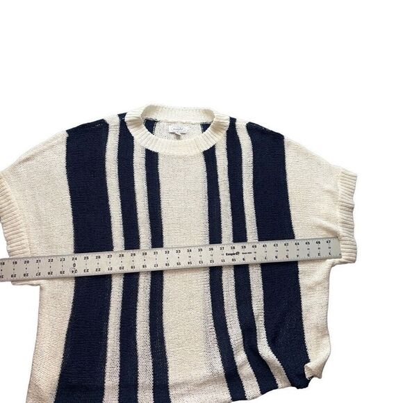 Mud Pie Addy Women's Stripe Knit Pullover - Picture 5 of 10